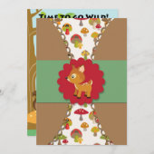 野生のベイビーシャワーの招待状 招待状 (正面/裏面)