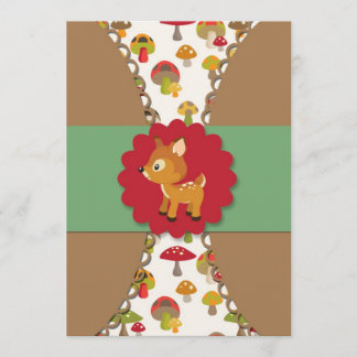 野生のベイビーシャワーの招待状 招待状