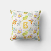 野生のベビーアニマル装飾用クッション クッション (正面)