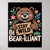 野生のベビーペアーリラント滞在 ポスター (正面)