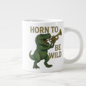 野生のホーン ジャンボコーヒーマグカップ (右)