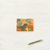 野生のポストイットノートの恐竜 ポストイット (デスク上)