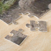 野生のポーズ：朝の光のキツネ ジグソーパズル (側面)