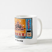 野生のマグに コーヒーマグカップ (正面右)