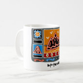 野生のマグに コーヒーマグカップ (正面左)