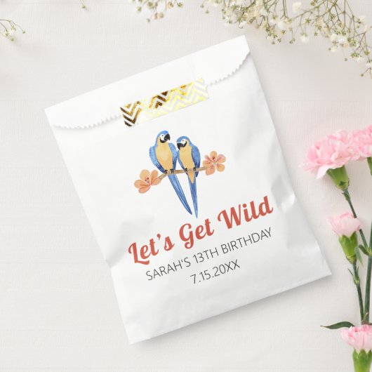 野生のマコージャングルの水の色を取得しよう フェイバーバッグ (封をした状態)