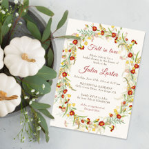 野生のマリゴールドの花の葉のブライダルシャワー