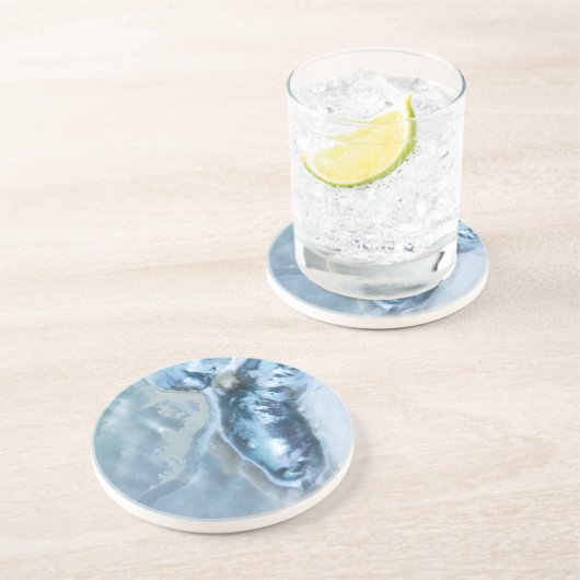 野生のマレーシアの真珠母 コースター (側面)