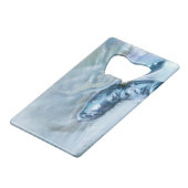 野生のマレーシア人真珠の母 クレジットカード栓抜き (正面アングル)