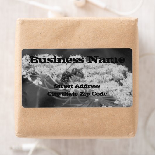 野生のミツバチの花 ラベル (インサイチュ)