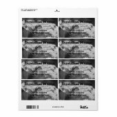 野生のミツバチの花 ラベル (フルシート)