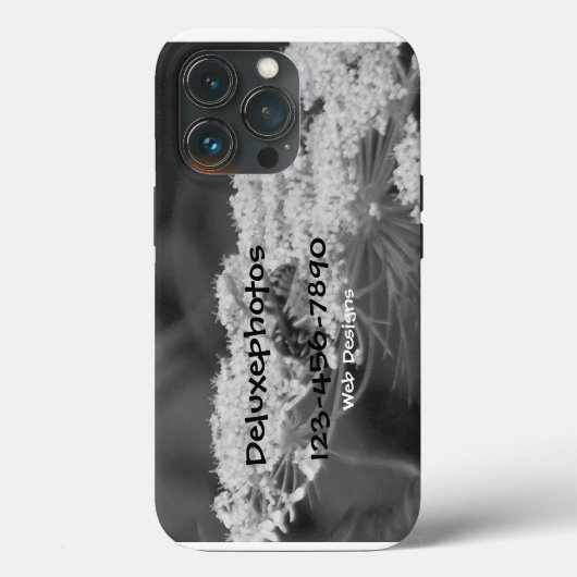 野生のミツバチの花 Case-Mate iPhoneケース (裏面)