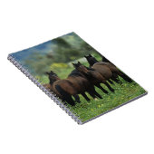 野生のムスタングの馬3 ノートブック (右側)