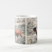 野生のムスタングMug~ "運命" コーヒーマグカップ (中央)