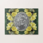 野生のムレインの花のカブトムシあなたの写真を追加 ジグソーパズル (横)