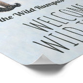 野生のモノがある場所 – 誕生日へようこそ ポスター (角)