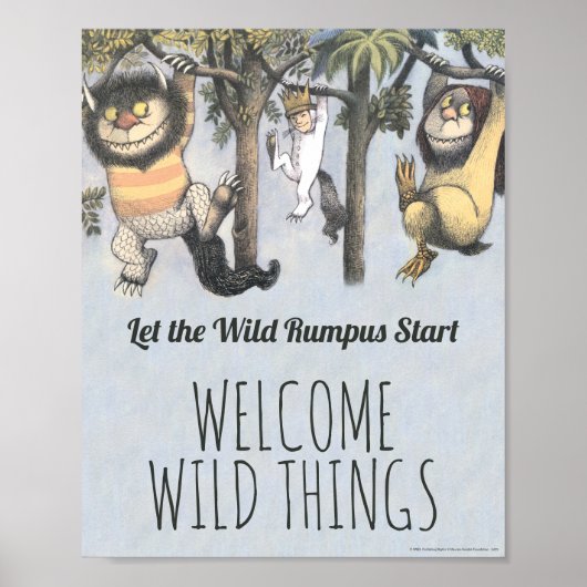 野生のモノがある場所 – 誕生日へようこそ ポスター (正面)