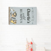 野生のモノがある場所 – 誕生日へようこそ 横断幕 (インサイチュ)