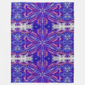 野生のユリ10 フリースブランケット (正面)