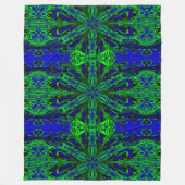 野生のユリ5 フリースブランケット (正面)