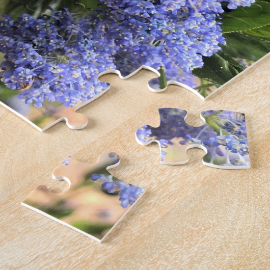 野生のライラック ジグソーパズル (側面)