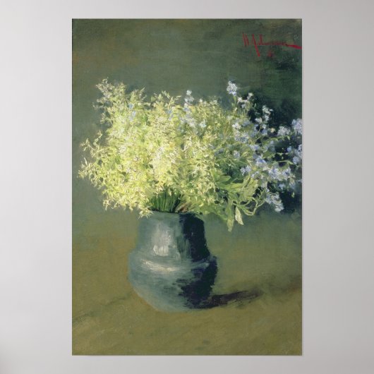 野生のライラ忘れックスとメノッツ， 1889 ポスター (正面)