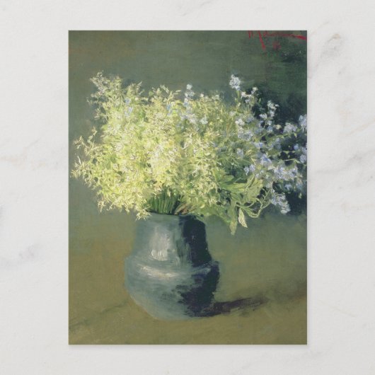 野生のライラ忘れックスとメノッツ, 1889 ポストカード (正面)