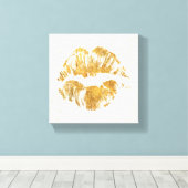 野生のリンゴ |エレガントスタイリッシュキス キャンバスプリント (インサイチュ (ウッドフロア))