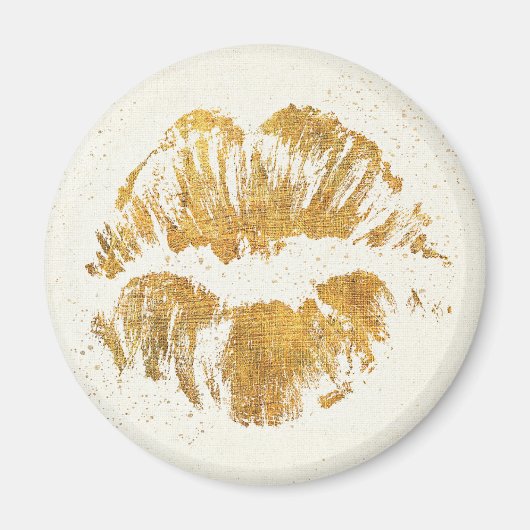 野生のリンゴ |エレガントスタイリッシュキス マグネット (正面)