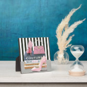 野生のリンゴ |オートクチュールストライプ – シューズ&バッグ フォトプラーク (インサイチュ)