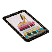 野生のリンゴ |スタイルアイコン – 金ゴールドリスト マグネット (右側)