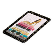 野生のリンゴ |スタイルアイコン – 金ゴールドリスト マグネット (左側)