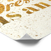 野生のリンゴ |ドレッシングの喜び – ガーリー引用文 ポスター (角)