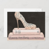 野生のリンゴ |ハイエレガントヒールファッション ポストカード (正面/裏面)