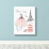 野生のリンゴ |パリファッションウィークスタイル キャンバスプリント (インサイチュ (ウッドフロア))