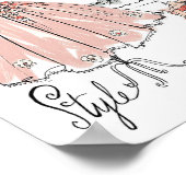 野生のリンゴ |パリファッションウィークスタイル ポスター (角)