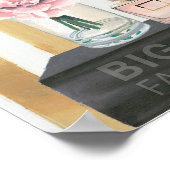 野生のリンゴ |ビッグファッションブック – ストライプの ポスター (角)