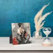 野生のリンゴ |ヴィンテージ水彩女性 フォトプラーク (インサイチュ)