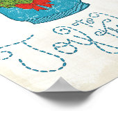 野生のリンゴ | Joy To The World – クリスマスセーター ポスター (角)