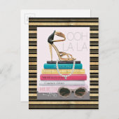 野生のリンゴ | Ooh La - Glamorous Stiletto ポストカード (正面/裏面)