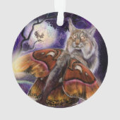 野生のルミネッセンス翼リンクス オーナメント (裏面)