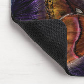 野生のルミネッセンモス翼リンクス マウスパッド (コーナー)