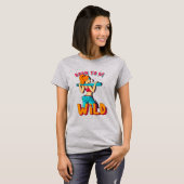 野生のレッドネック・ウーマン Tシャツ (正面フル)