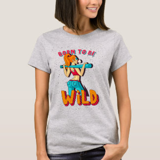 野生のレッドネック・ウーマン Tシャツ