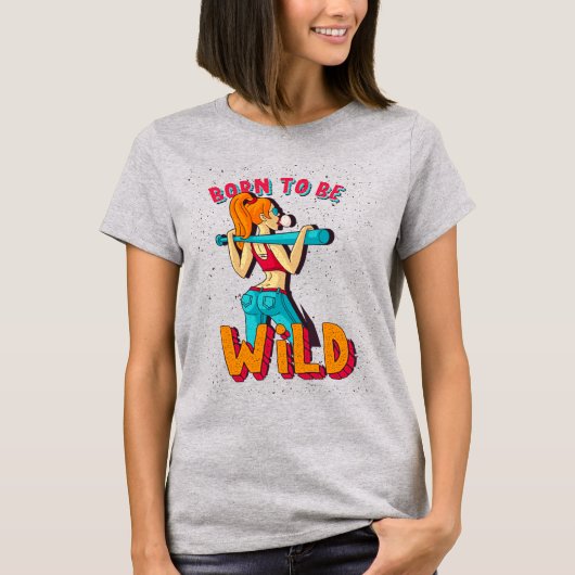 野生のレッドネック・ウーマン Tシャツ (正面)
