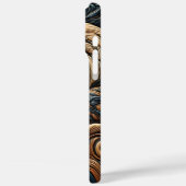 野生のワイルドレザーのような鷹のアート Case-Mate iPhoneケース (裏面 / 左)