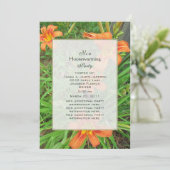 野生のワスレグサのパーティの招待状 招待状 (スタンド正面)