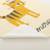 野生のワンタイガー猫 シェルパブランケット (3/4)