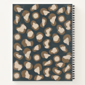 野生のヴィンテージのヒゲインスパイア ノートブック (裏面)