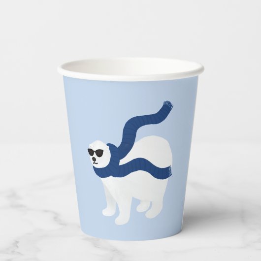 野生の一クール動物 紙コップ (裏面)